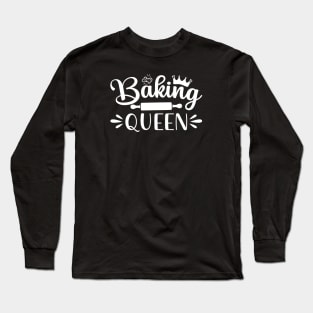 Baking Queen Long Sleeve T-Shirt